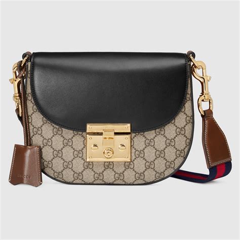 gucci padlock ayers shoulder bag|how to open gucci bag.